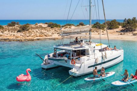 Afternoon Luxury Catamaran Cruise from Ierapetra to Chrissi Island. Free time in Ierapetra