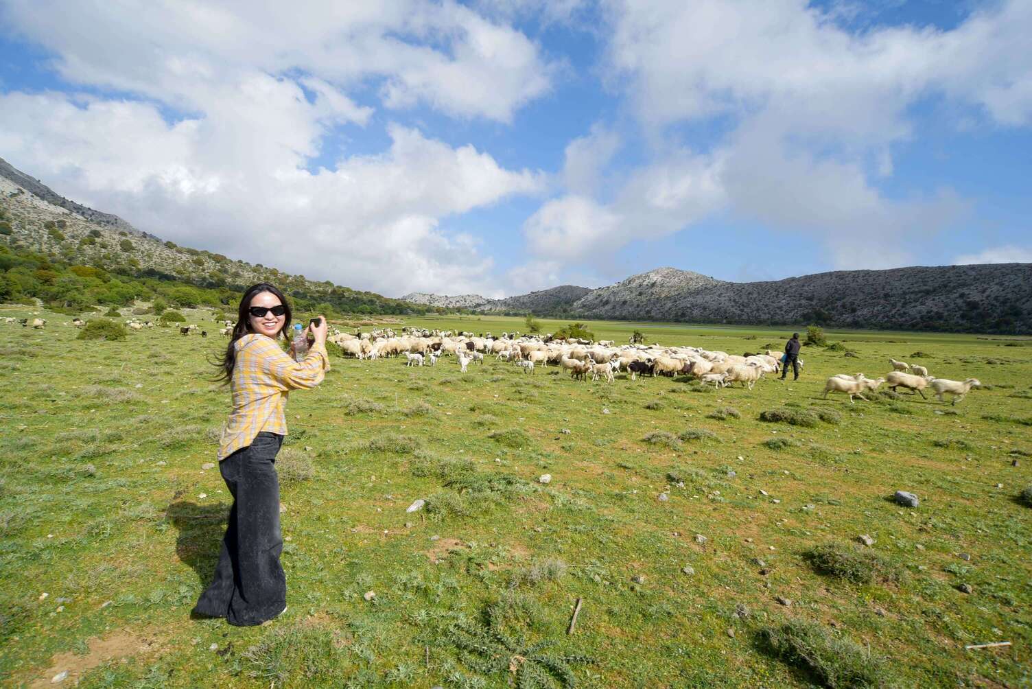 Private Jeep Tour to Viannos, Omalos Forest & Myrtos Beach