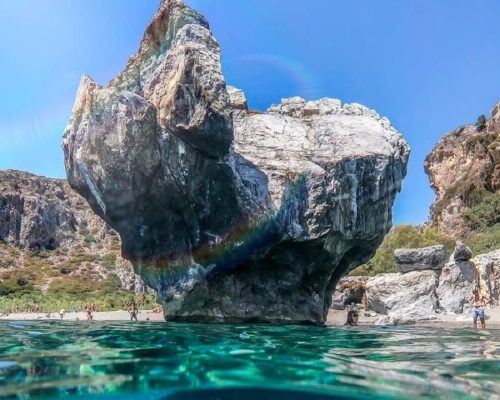 Private Jeep Tour Kourtaliotiko Gorge, Preveli & Spili Village
